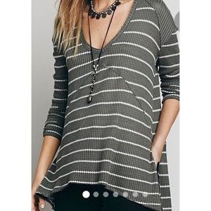 Free People long sleeve thermal shirt